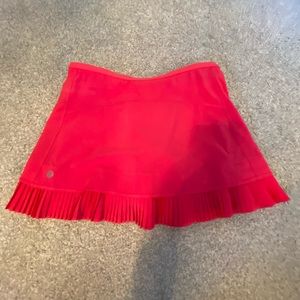 Lululemon hot pink tennis skirt